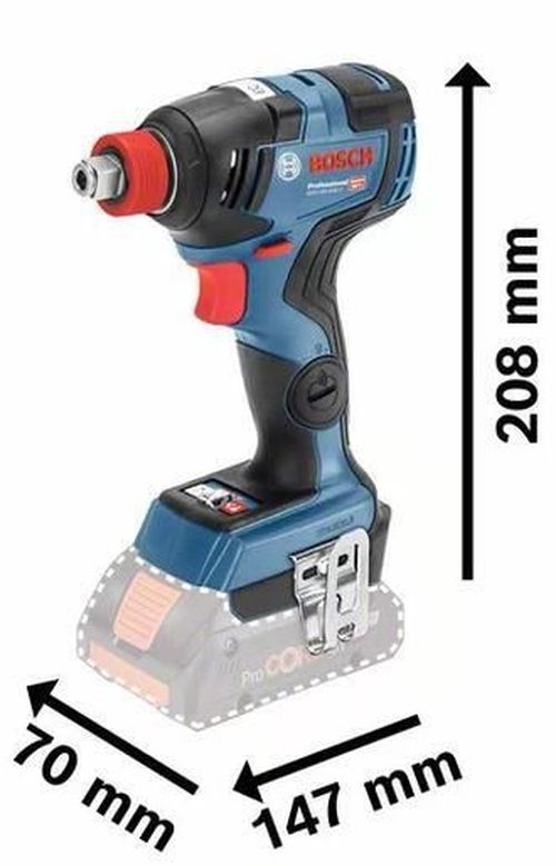 cumpără Mașina de infeliat Bosch GDX 18V-200 C 06019G4204 în Chișinău 