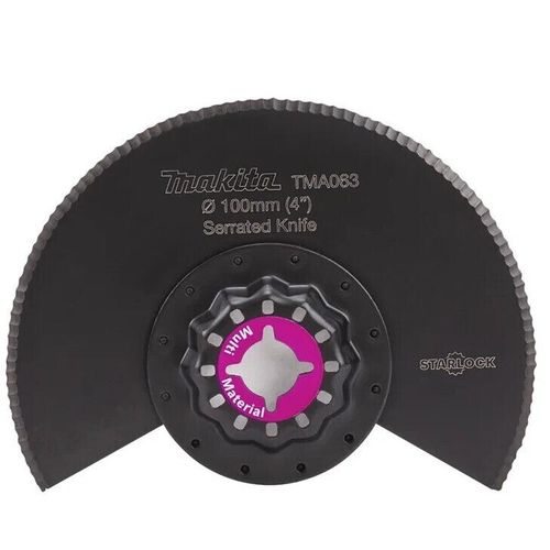 купить Набор головок, бит, насадок Makita B-64967 Panza TM Starlock Bim 100mm в Кишинёве 