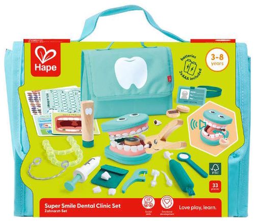 купить Игрушка Hape E3227 Игровой набор «Клиника суперулыбки» в Кишинёве 