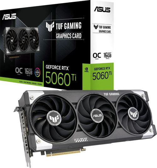 cumpără Placă video ASUS TUF-RTX5060TI-O16G-GAMING, GeForce RTX5060Ti 16GB GDDR7 în Chișinău 