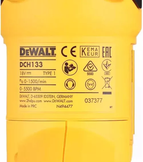 cumpără Ciocan rotopercutor DeWalt DCH133NT-XJ Li-Ion 18V 2.6J SDS-Plus în Chișinău 