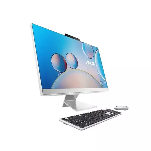 купить Компьютер моноблок 23.8 ASUS AIO A3402 White, Intel Core i5-1235U 3.3-4.4GHz/16GB DDR4/SSD 512GB/Intel Iris Xe Graphics/Webcam 720p HD/Speakers & Microphone/WiFi 802.11ac+BT/Gigabit LAN/23.8 FHD IPS (1920x1080)/ Keyboard & Mouse / No OS A3402WBAK-WA020M/ All-In-One / AIO в Кишинёве 