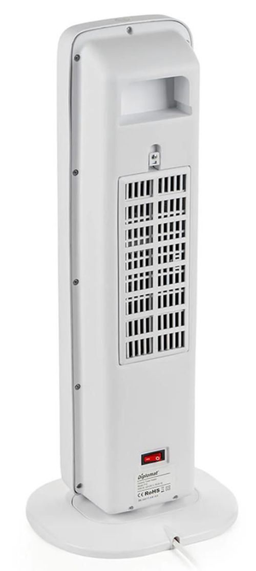 cumpără Încălzitor ceramică cu ventilator Diplomat P19, 2000W, LED display, Remote control (1009962) în Chișinău 