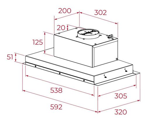 cumpără Hotă Teka GFI 63030 KOS IX în Chișinău 