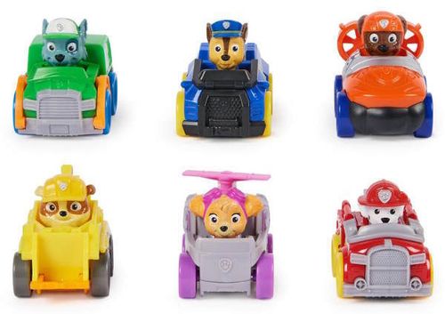 купить Игрушка Spin Master 6070070 Набор из 6 машинок: Pup Squad Racers, серия Paw Patrol в Кишинёве 
