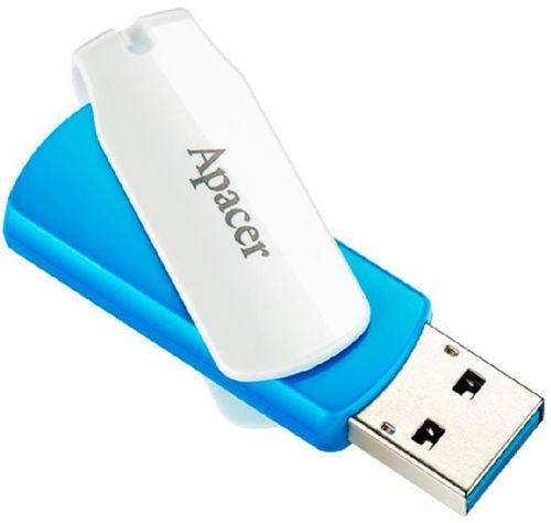 купить Флеш память USB Apacer AP64GAH357U-1 USB 3.2 Gen 1 AH357 64GB Blue RP в Кишинёве 