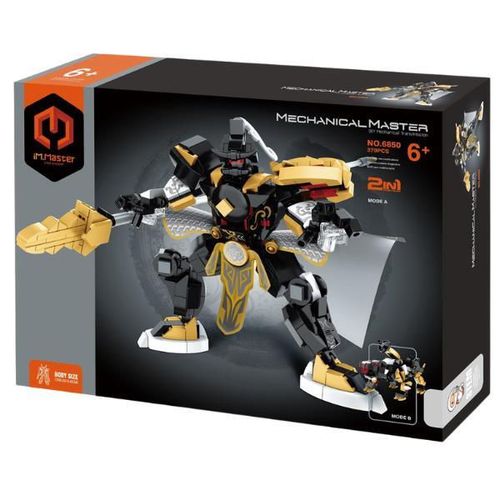 купить Конструктор iM.Master 6850 Cei cinci Generali Tigri: Zhang Fei 2în1, Mechanical Master, 370pcs в Кишинёве 