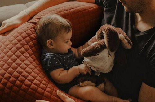 cumpără Pernă pentru gravide și mame care alăptează Beaba B0508176 Big Flopsy 170 cm Fleur de Coton Terracotta în Chișinău 