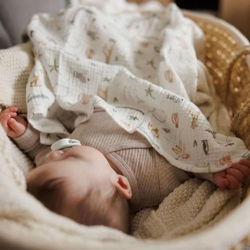 купить Аксессуар для пеленания BabyOno 0828/04 Paturi de infasat din muselina cu suprafata ondulata 3 buc. в Кишинёве 