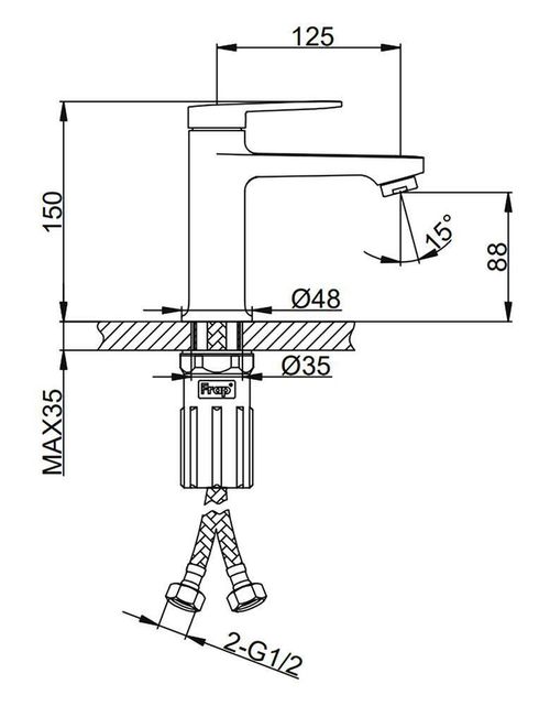 cumpără Baterie lavoar Frap F 1085-6 (lavoar) NEGRU Alama în Chișinău 