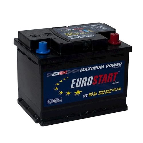 cumpără Acumulator auto Eurostart Blue 60 Ah (R) ETN0 A480 EB600 (242х175х190) în Chișinău 