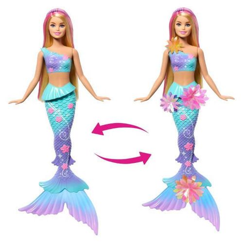 cumpără Păpușă Barbie JDM72 Sirena magică, blondă în Chișinău 