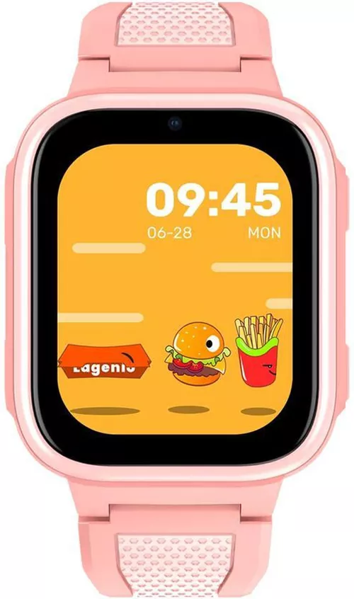 купить Детские умные часы Lagenio LGKSWK10PK, 4G, with AI, K10, Pink в Кишинёве 