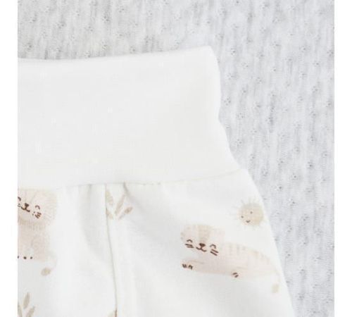 купить Детская одежда Minikin 242650168 My Love Штаны молочный с рисунком 3-6мес (68см) в Кишинёве 