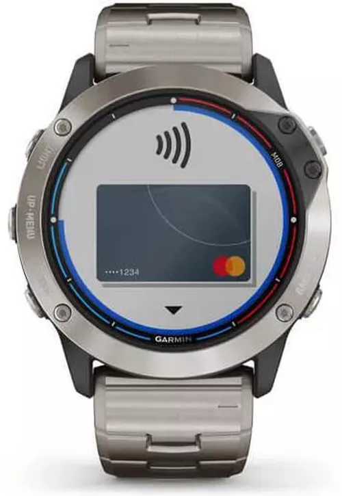 купить Смарт часы Garmin quatix 6X Solar Titatnium (010-02157-31) в Кишинёве 