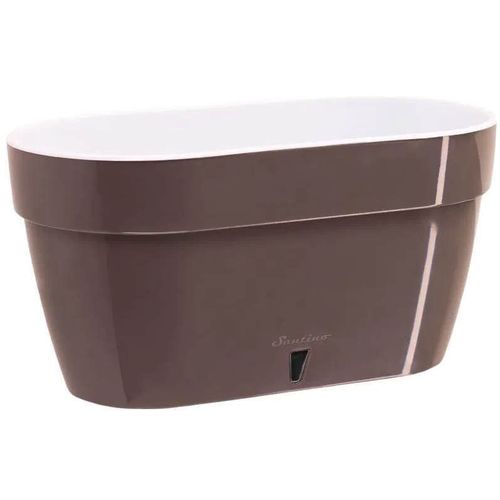 купить Цветочный горшок Santino Jardiniera Asti 300 (5.2L, Sade/Alb) в Кишинёве 
