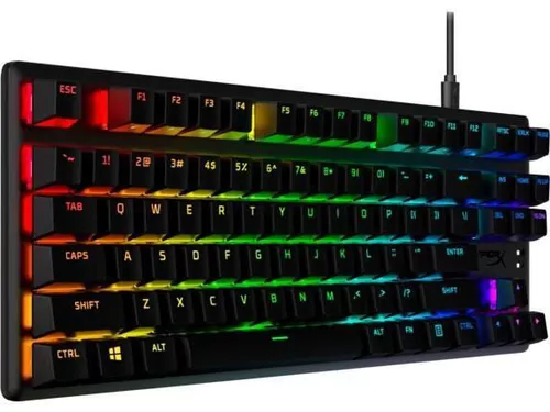 cumpără Tastatură gaming HyperX 639N7AA#ACB, Alloy Origins Core PBT Red (RU layouts) în Chișinău 