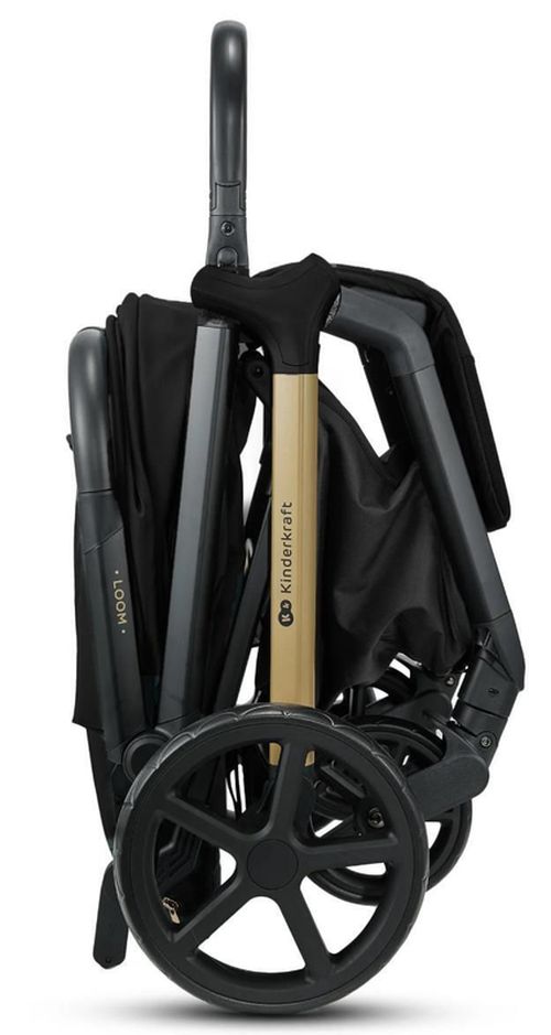 купить Детская коляска KinderKraft Loom KSLOOM00BLK0000 Ink Black в Кишинёве 
