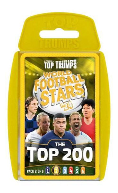 купить Настольная игра Winning Moves WM04708-EN1-6 Top Trumps World Football Stars 200 (2) в Кишинёве 