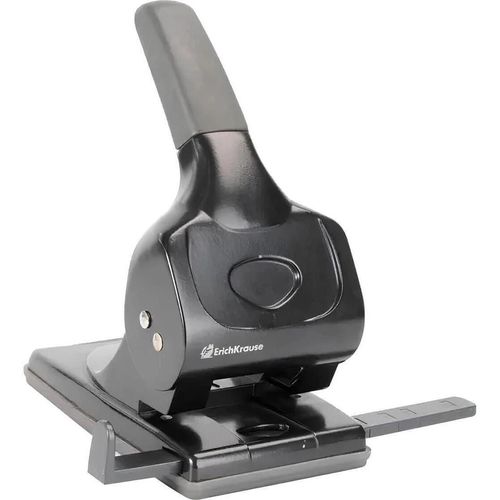 купить Дырокол Erich Krause 5407 Perforator ErichKrause metalic 70foi negru в Кишинёве 