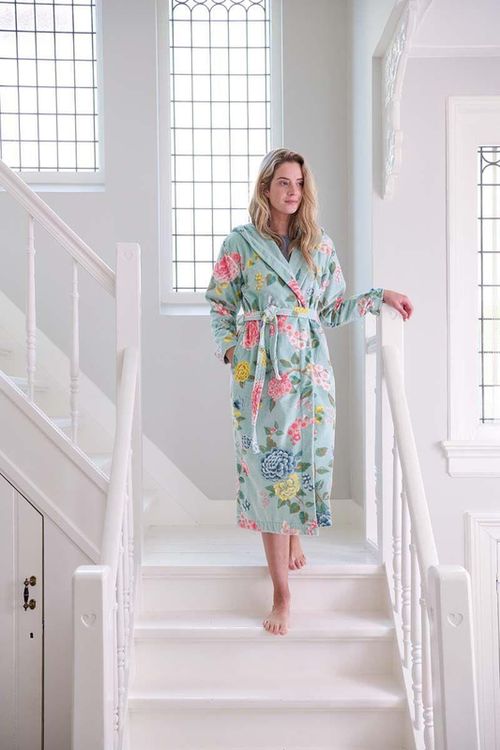 купить Домашний текстиль Pip Studio 198769 Good Evening Bathrobe Blue XL в Кишинёве 