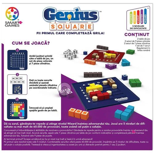 cumpără Joc educativ de masă Richi SGHP 001RO Genius Square (ro) în Chișinău 