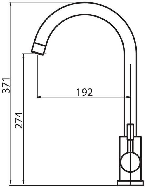 купить Смеситель кухонный Helika-AquaSanita 5523E2-001 SABIA ECO2 Chrome в Кишинёве 