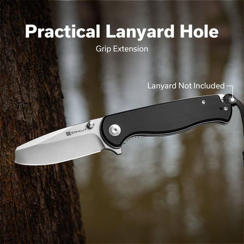 купить Нож походный Sencut S23054B-3 Errant, mâner Canvas Micarta, Liner Lock в Кишинёве 