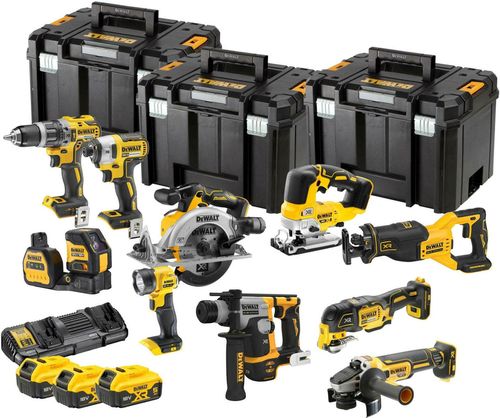 cumpără Set de scule electrice DeWalt DCK1012P4T-QW, 18V 4 x 5Ah în Chișinău 