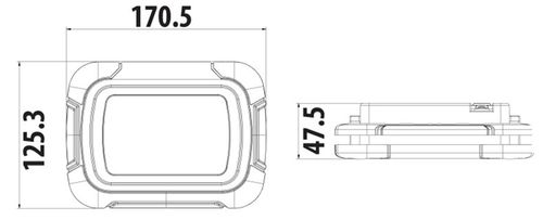 купить Прожектор Horoz PANDA-10W, 6400K, 2600mAh (068-023-0010) в Кишинёве 