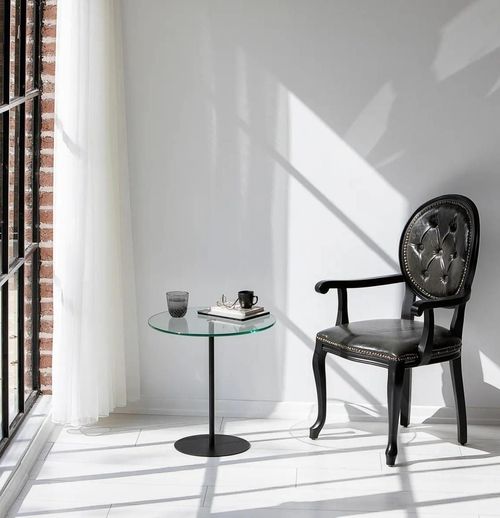 купить Журнальный столик Trendy Chill-Out, черный 50x50x50 см в Кишинёве 