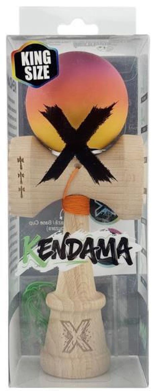 купить Активная игра Essa 165163 Kendama Super Sticky X Original, King size, gradient roz-portocaliu-galben в Кишинёве 