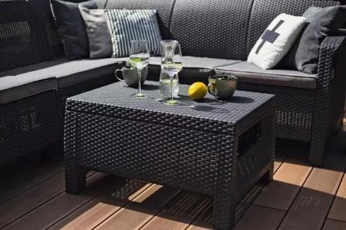 cumpără Mobilier pentru grădină Keter Corfu II Table Graphite (241945) în Chișinău 