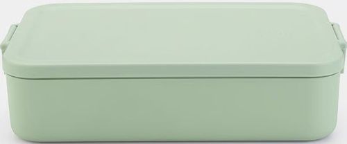 купить Контейнер для хранения пищи Brabantia 20 35 27 Lunch Box Make&Take Jade Green Large, Plastic, Bento в Кишинёве 