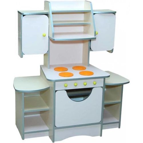 купить Игрушечная кухня и посуда Tisam Кухня 1110х500х1220мм с МДФ накладками (13817) в Кишинёве 
