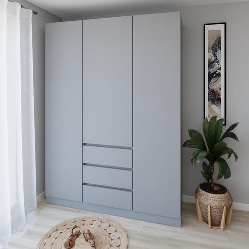 cumpără Dulap Smartex (15909) N16 160cm Grafit în Chișinău 