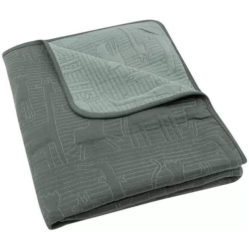 cumpără Lenjerie de pat pentru copii Jollein 516-522-68036 Paturica Jungle Jambo Ash Green/Laurel, 100x150cm în Chișinău 