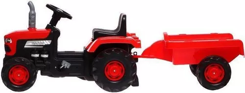 cumpără Vehicul pentru copii Dolu 8153 Tractor cu pedale cu remorca în Chișinău 