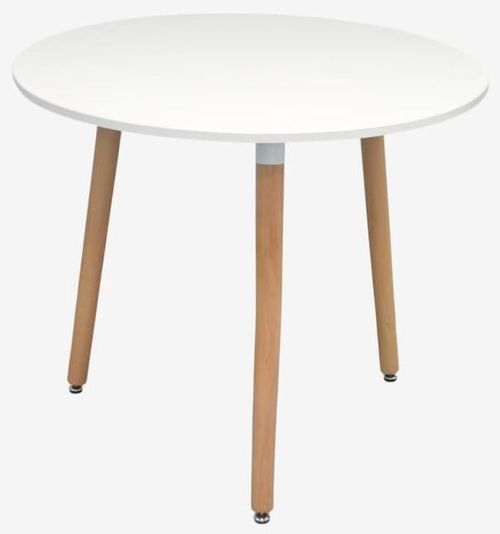 купить Комплект стол и стулья Evelin di Costacurta стол DT 404-1Wo + 3 стула QT-284Wo Light beige в Кишинёве 