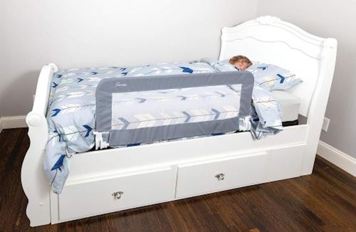 купить Кроватка Dreambaby G7760 Барьер на кровать Prague серый в Кишинёве 