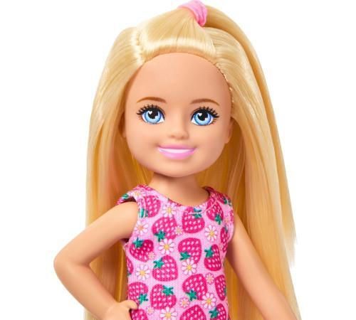 cumpără Păpușă Barbie JJB33 Мини-Кукла Челси в платье с клубничным принтом în Chișinău 