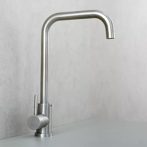 cumpără Bateria bucătărie Mat|eco Inox высокий нержавеющая сталь în Chișinău 