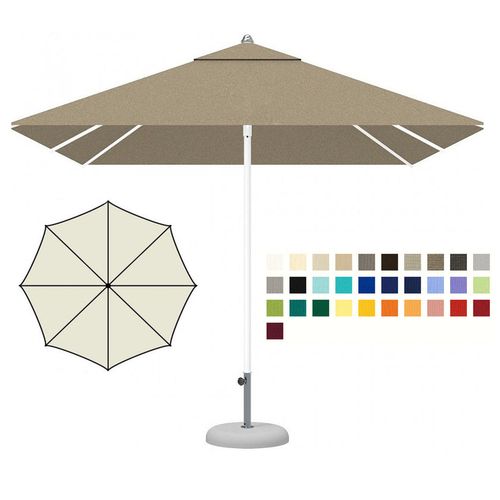 купить Зонт CREMA EOS EO300B (Италия), диаметр 300 cм + Ветрозащитный купол + Чехол на молнии (190 см) + База для зонта B24 (50 kg) (Зонт для сада террасы бассейна) в Кишинёве 
