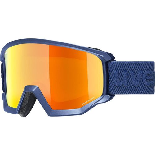 купить Защитные очки Uvex ATHLETIC CV NAVY MAT SL/ORANG-GREEN в Кишинёве 