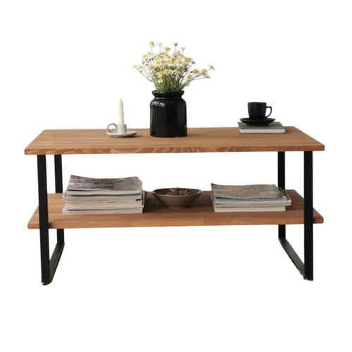 купить Журнальный столик Trendy Neta, Stejar 85x40x60cm в Кишинёве 