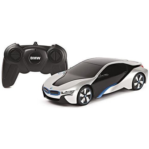 cumpără Jucărie cu telecomandă Rastar 48400 1:24 BMW i8, argintie, 50614 în Chișinău 