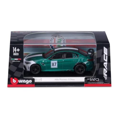 купить Машина Bburago 18-38380 1:43 Race Collezione Alfa Romeo в Кишинёве 