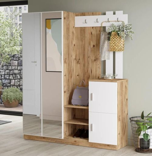 cumpără Mobilă pentru antreu Trendy DD8-AW, 147x179x35cm (GTR001398) în Chișinău 