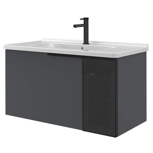 купить Шкаф под умывальник Orka PURE 80 Antracite в Кишинёве 