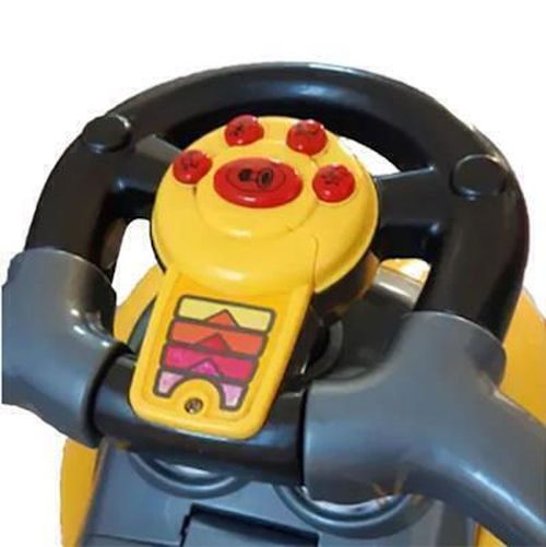 купить Толокар Baby Mix 45840 Mega Car 3v1 Yellow в Кишинёве 